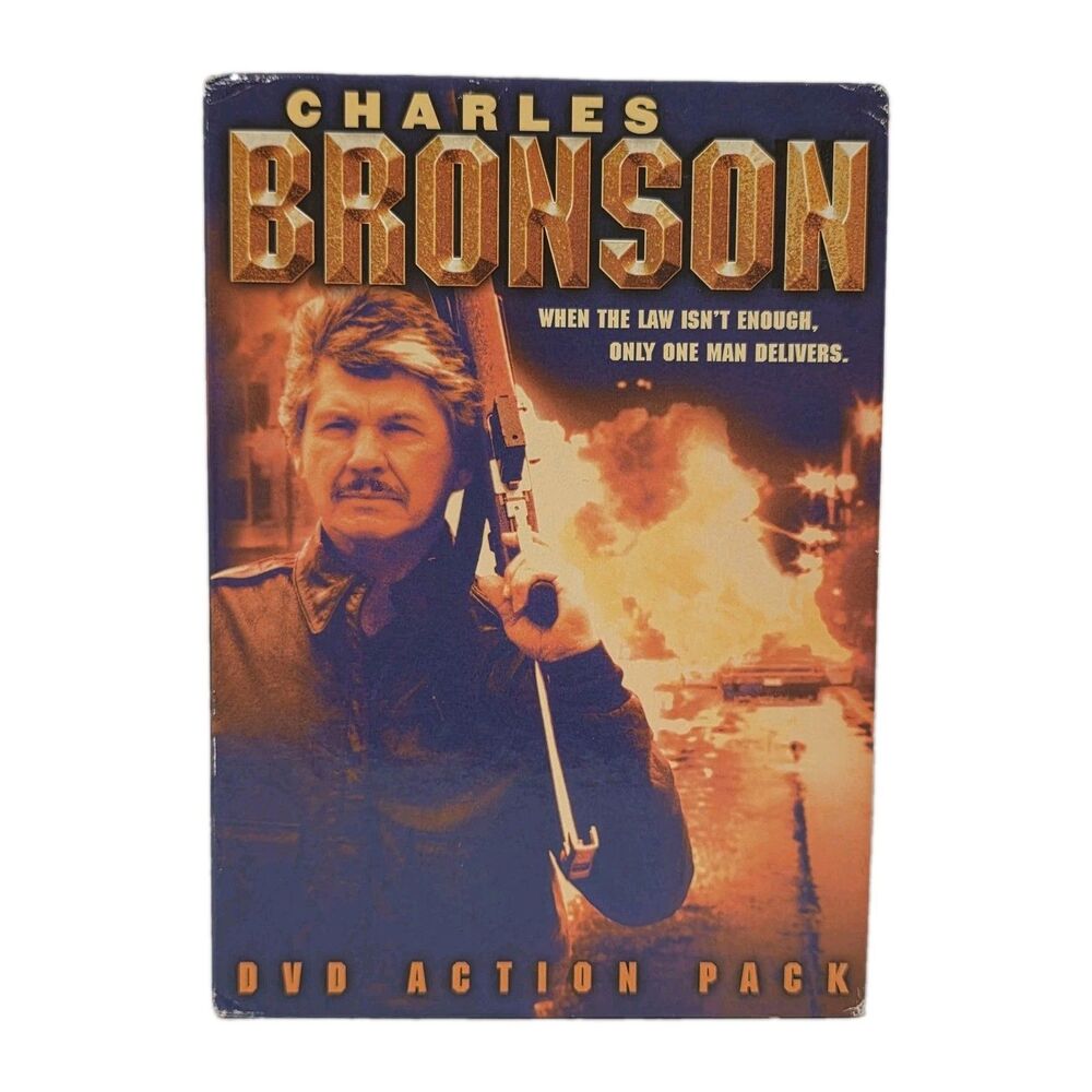 Charles Bronson DVD Action Pack Box Set Messenger Of Death Kinjite Murphys Law